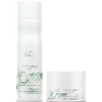 Shampoo para Ondas 250ml + Mascarilla 150ml Wella Nutricurls